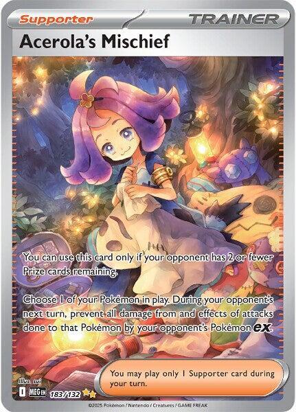 Acerola's Mischief SIR 183/132 - Mega Evolution
