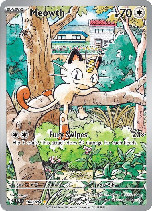 Meowth IR 106/094 - Phantasmal Flames