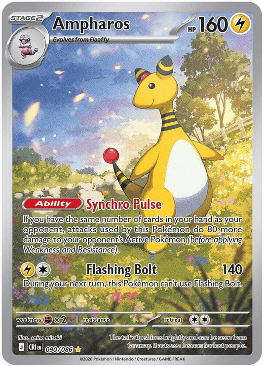 Ampharos IR 090/086 - Chaos Rising