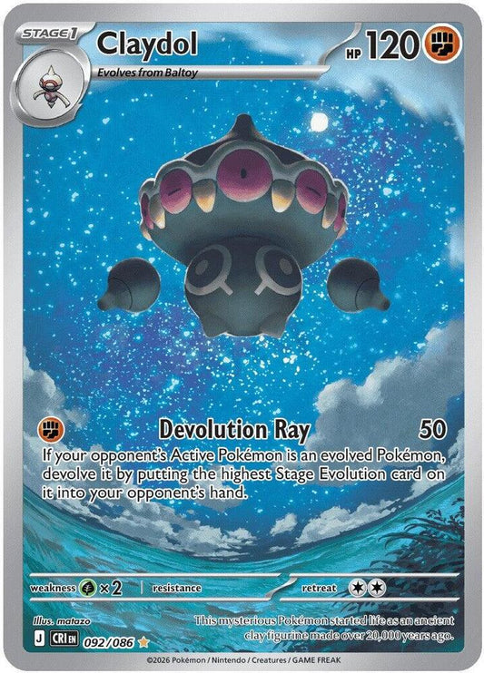 Claydol IR 092/086 - Chaos Rising